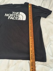 The North Face Men’s XL T-shirt Black Lightweight Cotton White Logo