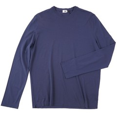 Kired by Kiton Extra-Slim Knit Crepe Cotton Long Sleeve T-Shirt XXL (Eu 56) NWT