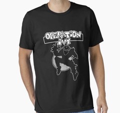 OPERATION IVY T SHIRT BLACK W/CLASSIC LOGO BRAND NEW – CIRCLE JERKS – BLACK FLAG