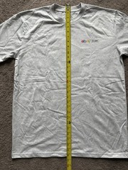 eBay Live Super Bowl LX San Francisco Gray Logo T-Shirt Adult Large – New