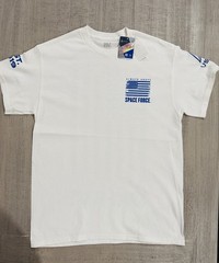 United States Space Force USSF “ALWAYS ABOVE” White T-Shirt -Size XL – NWT