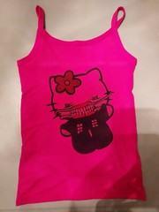 Hello Kitty tank top bloody hello Kitty shirt goth hello Kitty xs through xxl