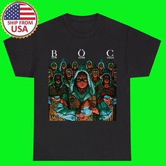 Blue Oyster Cult FIRE Black T-Shirt Size S – 5XL