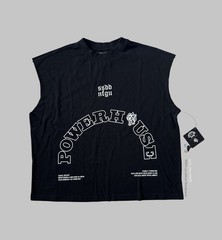 Darc Sport Powerhouse Gym Wolves Premium Box Cut Muscle Tee Men’s Medium NWT
