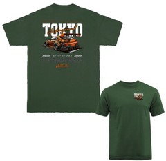 Tokyo Underground Drift Imported Tuned Custom Sports Car Graphic T-shirt
