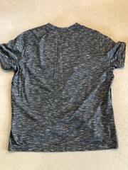 Perry Ellis Shirt Men’s Large Navy Blue Heather Cotton Tee