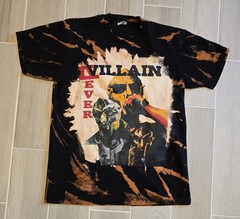 MF Doom IV Ever AOP Super Villain Shirt Size Large Men’s Black Shaka Active Tag
