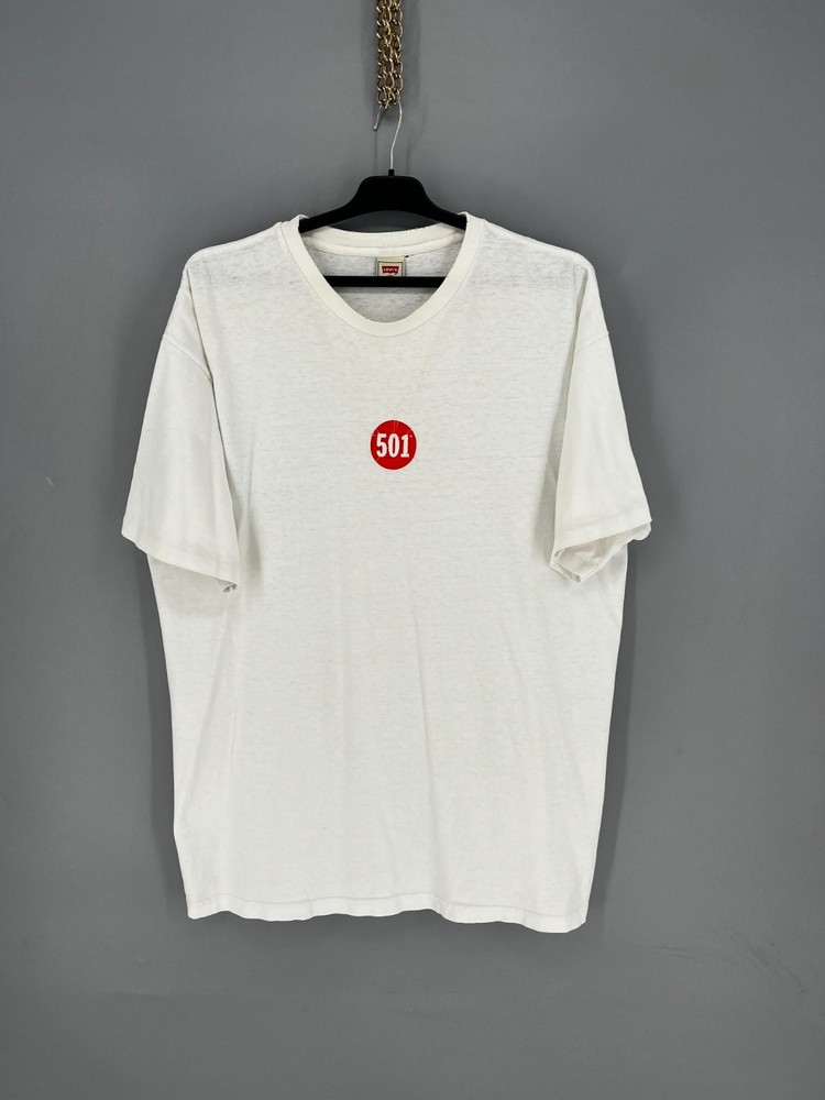 Vintage 90s Levi’s 501 T shirt mens tee Rare Men’s Size L Made in USA