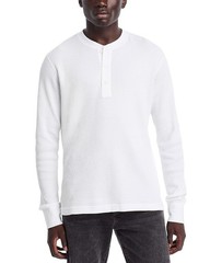 Waffle Knit Cotton Blend Henley by rag & bone White size M