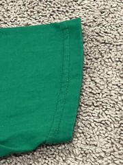 T Shirt – XS -Retro Label Green Just Get Yours 23 Money Bag 24 Cash Trendy