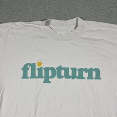 Flipturn Band Sz L Shirt Music Merch Indie Tour Enjoying The Joyride Juno