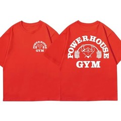 Powerhouse Gym T-Shirt Fitness Bodybuilding Graphic Tee Unisex S-5XL