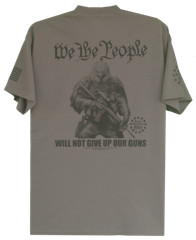 Second Amendment Militia We The People Will Not Give Up Our Guns T-Shirt