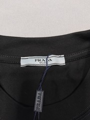Brand New Prada Milano Red Logo Men’s 100% Cotton Short Sleeve Tshirt Top Size L
