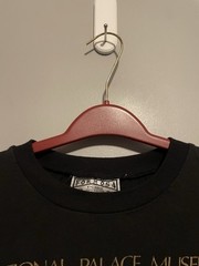 National Palace Museum Taipei Taiwan T Shirt Size XL Black Single Stitch (B450)
