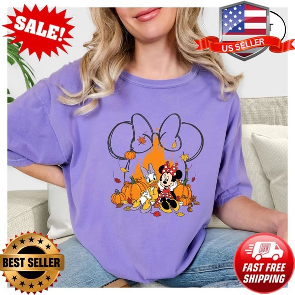 Comfort Colors® Disney Daisy and Minnie Halloween T-Shirt, Besties Halloween Shi