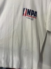 NPA NATIONAL PIMP ASSOCIATION Cancun NBA BASKETBALL Parody T-Shirt Size Medium