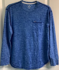 Hollister Must Have Collection Crew Neck Tee Shirt Men’s XS Blue