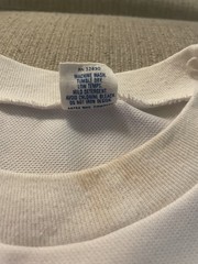 Vintage 1970s 1980s Coors Light Beer Logo Mesh Jersey T Shirt Medium Artex