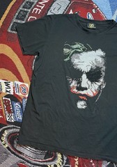 Bourgeois Avenue Paris Shirt Joker Heath Ledger Rhinestone Men’s XL