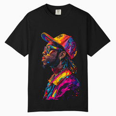 Urban Pop Hip Hop Graphic Tee, Comfort Colors T Shirt, Unisex Streetwear Tee