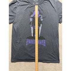 WWE Slam Crate Undertaker T-Shirt Mens Large Gray Loot Crate Wrestling Graphic L