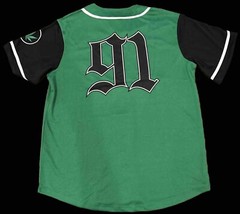 Death Row Records Baseball Jersey Mens XL Snoop Dog Button Hip Hop New With Tags