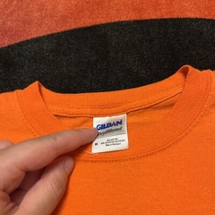 Men’s Medium NYC SSC Social Sports Club Orange Vintage 90s Graphic T Shirt Retro