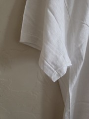 New NWOT Vintage 50s Penny’s White Blank Soft T-shirt Size 46 100% Combed Cotton