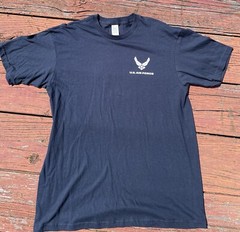 US Air Force Logo Military Shirt Large