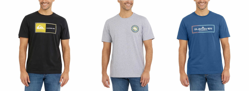 Quiksilver Men’s Short Sleeve Graphic Tee T-Shirt