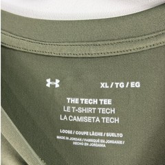 Under Armour Mens Freedom Tech Tee Marine OD Green XL 1369468 Flag Graphic NWT