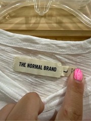 The Normal Brand Men’s White Crew Neck T-Shirt