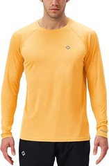 Men’s Rash Guard Swim Shirt UPF 50+ Long Sleeve Quick Dry Lightweight