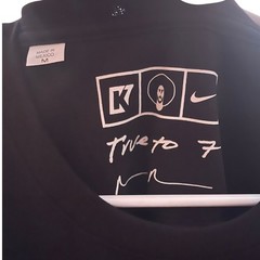 Nike True to 7 Colin Kaepernick Here Today Mens T Shirt Black Size M Deadstock