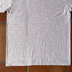 Vintage Hanes Heavyweight 50/50 Men’s M Gray T Shirt Made In USA Ames Iowa 1994