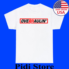 Overhaulin Tv Show Men’s White Size S to 3XL