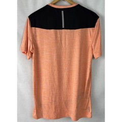 Eddie Bauer Motion Men’s Tee Size Small Active Short Sleeve Cantaloupe Orange A2