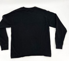 Champion Shirt Men Teens Medium Black Long Sleeve Pull on Logo