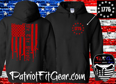 Hoodie,Gun Flag,We The People,1776,Gun Rights,Molon Labe,American Patriot,2A,