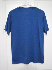 PRE-OWNED MEN’S SIZE S BLUE EVERLAST S/S PULLOVER SHIRT