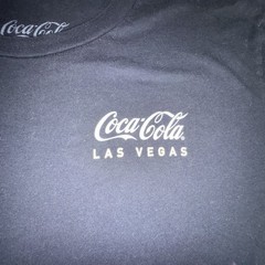 Coca Cola Shirt D Lab Collection Las Vegas Coke Graphic Tee Mens XXL 2XL Black