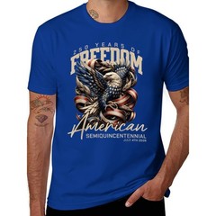 250 Years of American Freedom Eagle Patriotic T-Shirt