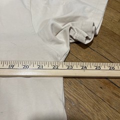 Off-White Blue Collar 2016 Beige T Shirt Size Medium