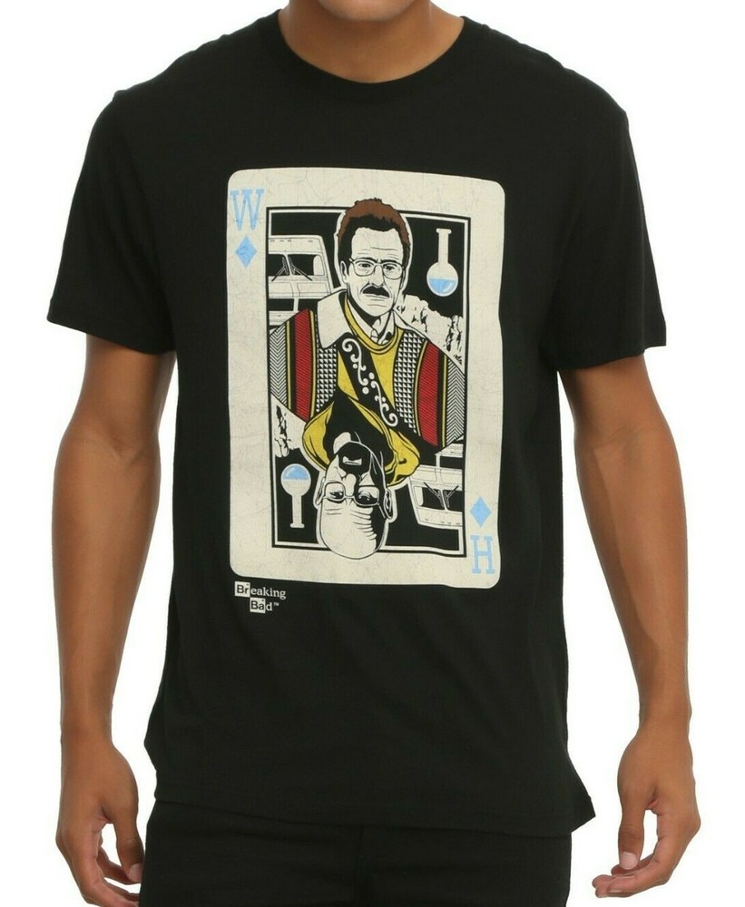 Breaking Bad PLAYING CARD HEISENBERG WALTER WHITE T-Shirt NEW Authentic XS-3XL
