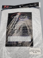 JE Morgan Long John Thermal Shirt Gray Waffle Knit Size 3X