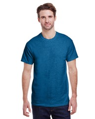 10 Pack Of Gildan G500 Adult Solid Heavy Cotton Tee Plain Blank Casual T-Shirt