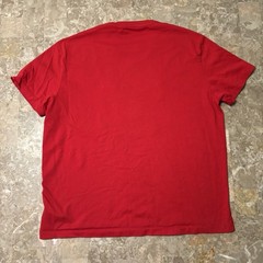 Polo Ralph Lauren Shirt Mens Large Red Short Sleeve Tee Polo USA Puff Print