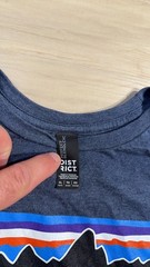 District Heathered Blue Graphic T-Shirt – StewartOrtho Design