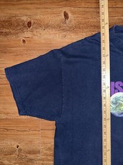 Vintage 90s Discovery Channel Tee T Shirt XL Explore Your World TV Movie Promo